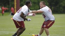 Which Redskins rookie has the bigger transition: Scherff or Smith?