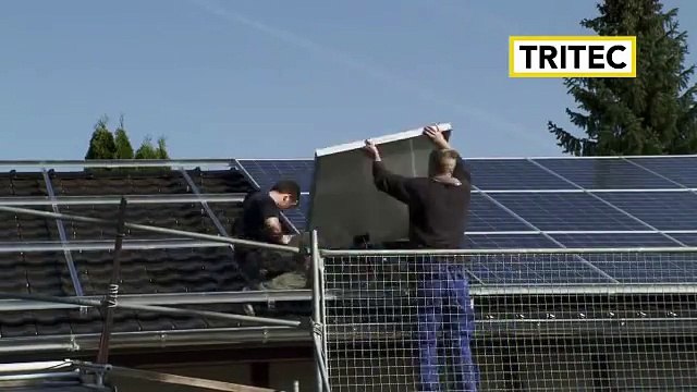 Sistema de montaje - panel solar TRI-STAND para tejados inclinados, planos y fachadas (TRITEC)