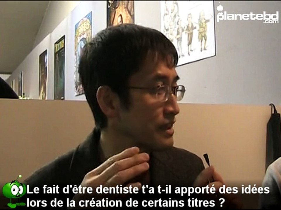 Junji Ito en interview pour PlaneteBD.com
