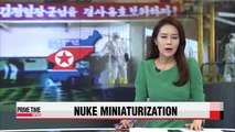 Pyongyang not fully capable of miniaturizing nuclear weapons: Defense Ministry