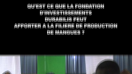 Ce que la Fondation DURABILIS peut apporter à la filière mangues