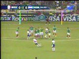HONDURAS MEXICO ELIMINATORIA CONCACAF RUMBO SUDAFRICA 2008, PRIMER GOL RAMBO DE LEON