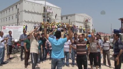 İşçilerin Eyleminde Gerginlik