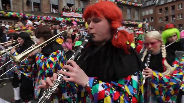 Karneval 2009 Rosenmontag Zug Düsseldorf 23.02.2009 HQ