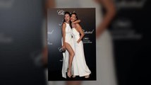 Irina Shayk y Adriana Lima en competencia en la fiesta de Chopard