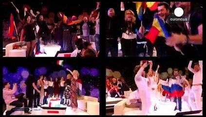 نتائج الجزء الأول من نصف نهائيات مسابقة اليوروفيجن.