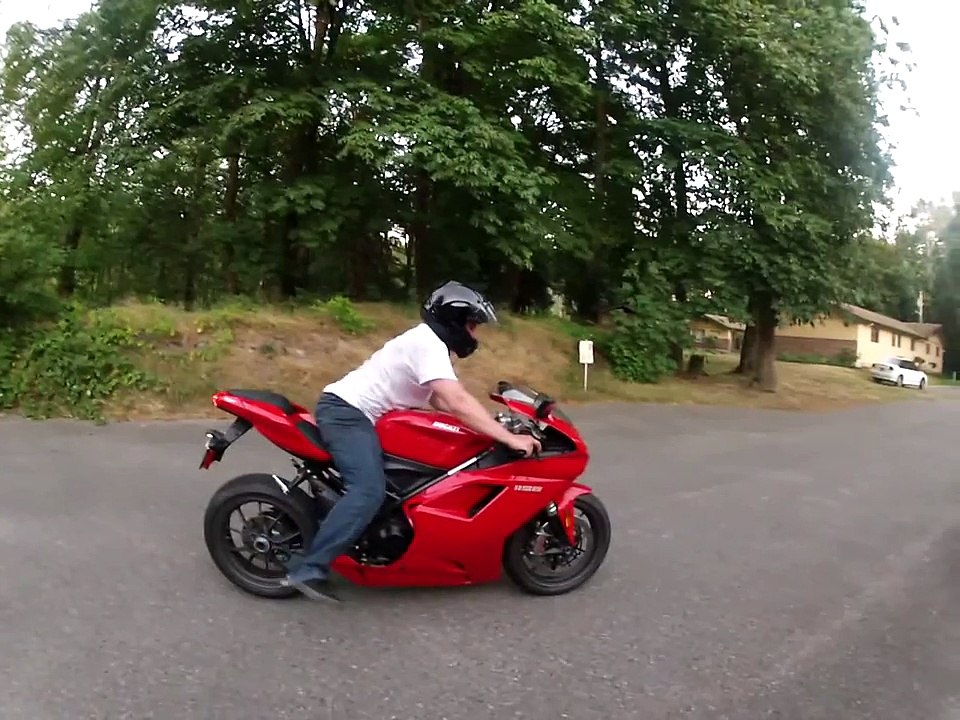 2011 Ducati 1198 No Exhaust- Straight pipe