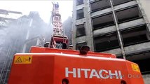 Hitachi Zaxis 520 high reach demolition excavator longfront Abrissarbeiten
