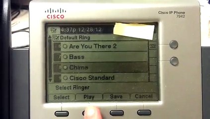 Cisco IP Phone Ringtones