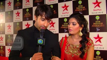 Yuvraj Suhani Candid Chat on their Performance at Star Parivaar Awards