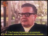 La última entrevista de Salvador Allende, 1973.