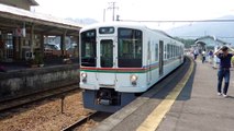 西武4000系 上長瀞駅発車 Seibu 4000 series EMU