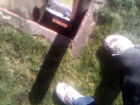 rocket burner vortex test 7