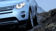 Land Rover Discovery Sport Indus Silver - Driving Scene Mountain Track Iceland (2014)