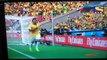 Thiago silva goal Brazil vs Colombia world cup quater finals 2014