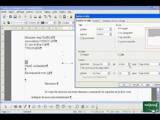 Libroffice Writer - écrire une lettre - 07 - Astuces pratiques pour l'enveloppe
