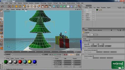 Cinema 4D : Finition du sapin