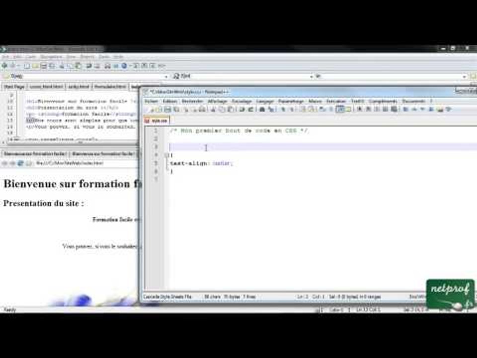 9. Premiers pas en CSS