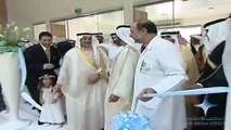 محمد بن راشد يفتتح المستشفى السعودي - الألماني