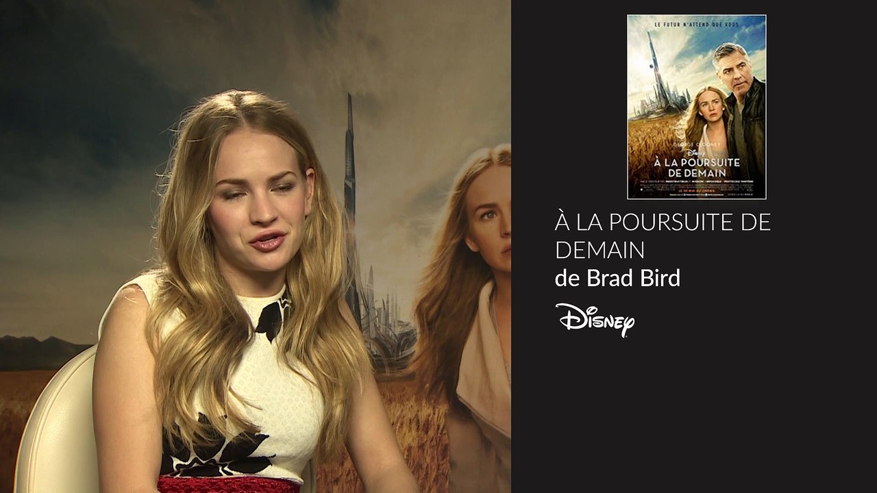 Britt Robertson : "Il y avait beaucoup de choses bizarres sur le tournage de Tomorrowland"