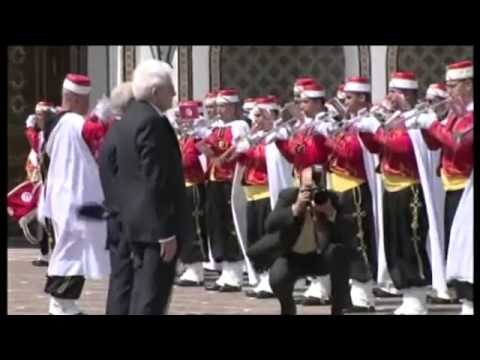 Arrivo del Presidente Mattarella nella Repubblica di Tunisia (18.05.15)