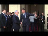 Roma - Raul Castro a Palazzo Chigi (10.05.15)