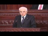 Tunisia - Intervento del Mattarella all'Assemblea dei Rappresentanti del Popolo (18.05.15)