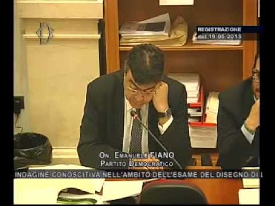 Roma - Audizione Capo Corpo forestale dello Sta...