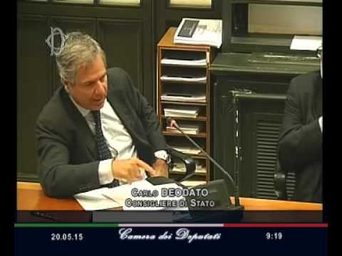 Roma - Riorganizzazione amministrazioni pubbliche, audizione esperti (20.05.15)