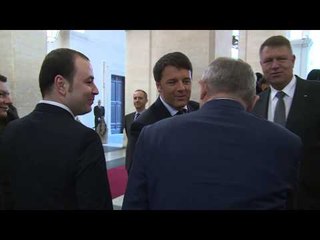 Download Video: Roma - Renzi incontra il Presidente della Repubblica di Romania (28.04.15)