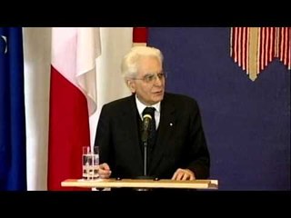 Zagabria - Mattarella al termine del colloquio con la Presidente Kitarović (23.04.15)
