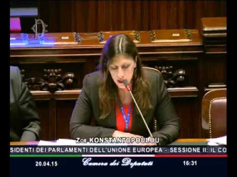 Roma - ''Europa oltre la crisi'' - Seconda parte inglese (20.04.15)