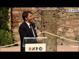 Pompei (NA) - Renzi interviene a 