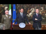 Roma - Conferenza stampa sul naufragio di fronte alle coste della Libia (20.04.15)