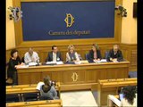 Roma - Conferenza stampa di Erasmo Palazzotto (14.04.15)