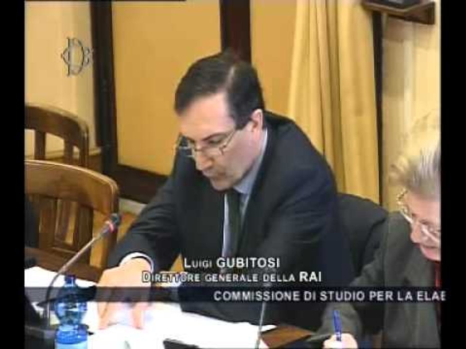 Roma - Internet - Audizioni Anna Maria Tarantola, Luigi Gubitosi (30.03.15)