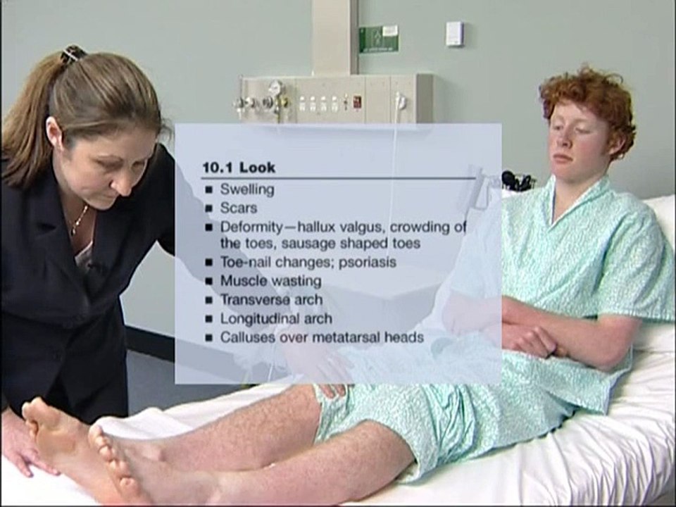 Feet And Ankle Physical Examination