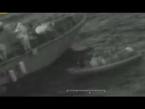 Sicilia - Migranti, un altro barcone avvistato nel Canale di Sicilia (05.05.15)