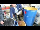 Napoli - Sequestrata produzione abusiva di prodotti detergenti (20.04.15)