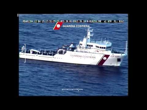 Canale di Sicilia - Soccorso migranti (13.04.15)