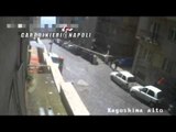 Napoli - Video della rapina in via Kagoshima (03.04.15)