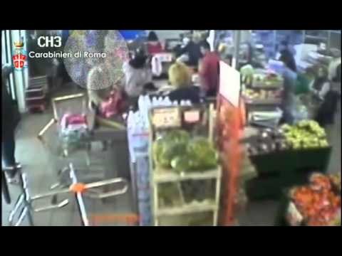 Aprilia (Roma) - Padre e figlio rapinatori. Arrestati dai Carabinieri (01.04.15)