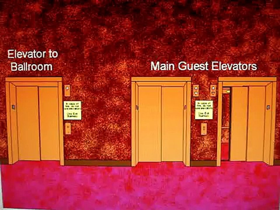 Animated: Schindler HT 400A Traction Elevators at Allen Hotel