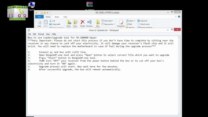 How to use Loader for SR-2000HD Hyper