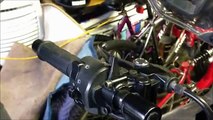 Motorcycle levers installation- CNC levers from China for Kawasaki Ninja