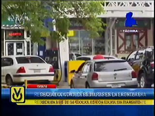 Largas colas en Táchira para abastecer sus vehículos de gasolina