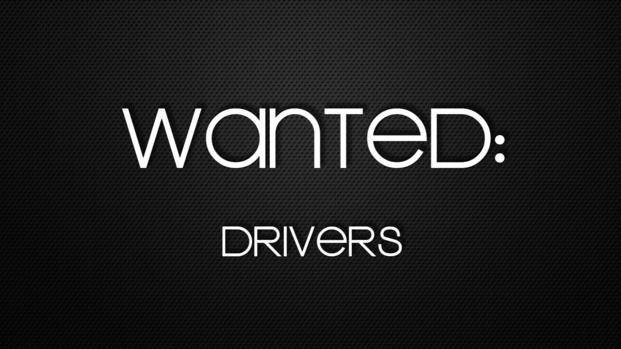 RCC 2015 ... Wanted: Drivers