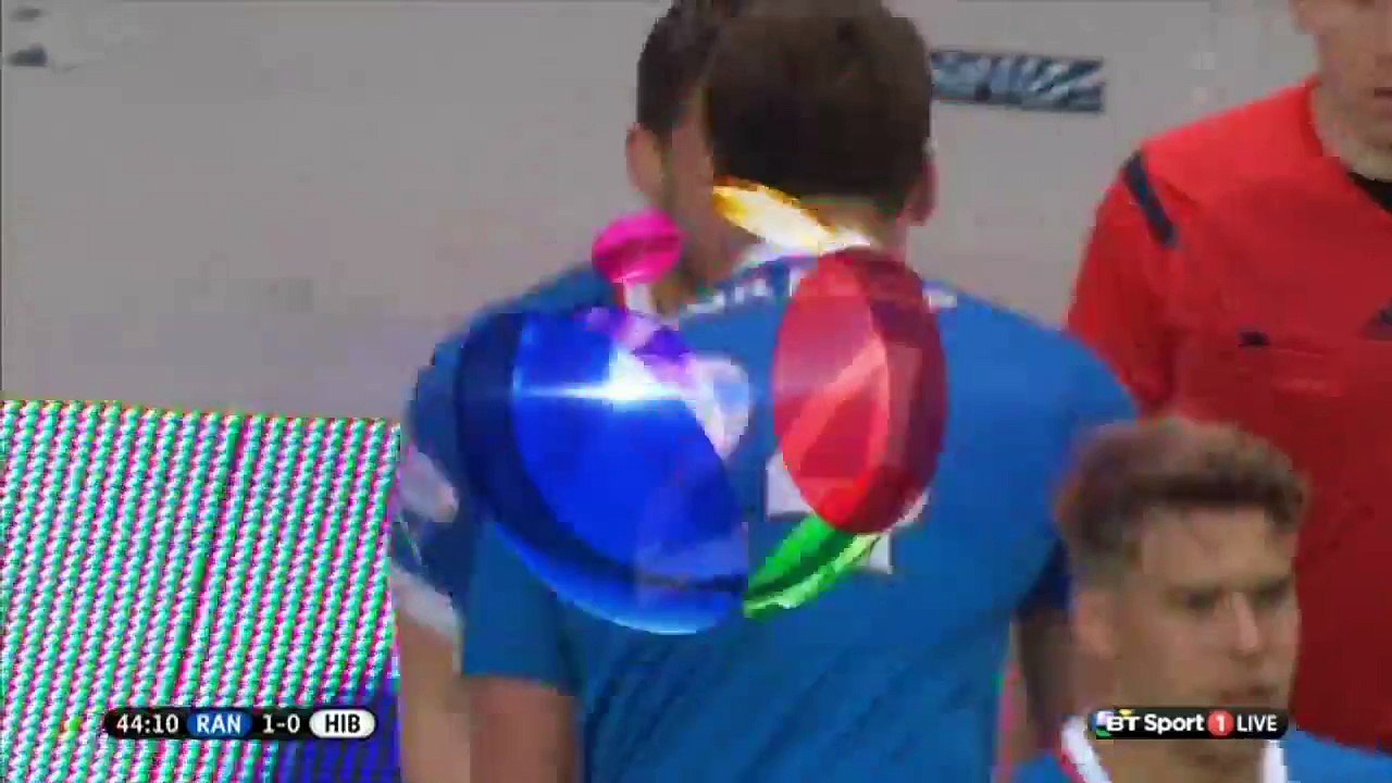 1-0 Clark Goal Glasgow Rangers vs Hibernian 20-05-2015