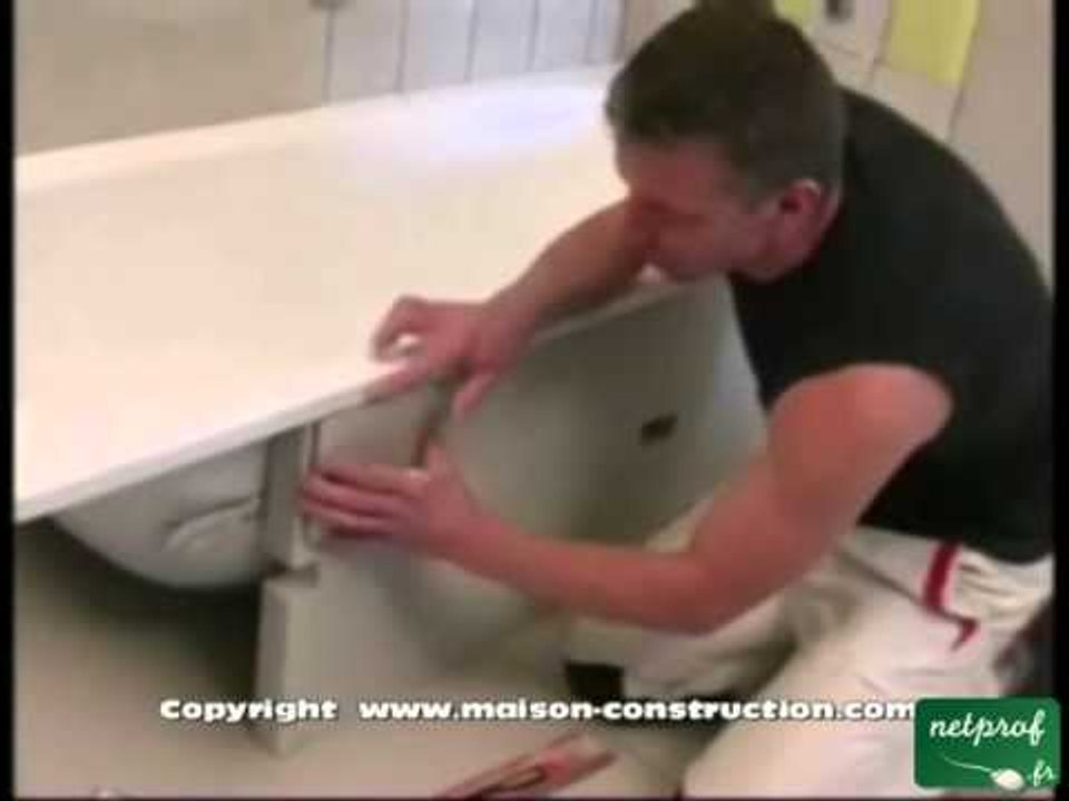Habillage d'une baignoire