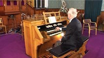 Alex playing Strand Presbyterian Church organ -Hymns
